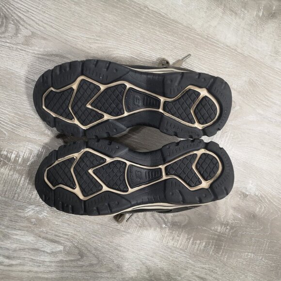 Skechers Relaxed Fit Air Cooled Men's Size 7 Black & Grey Sneakers - Picture 7 of 9